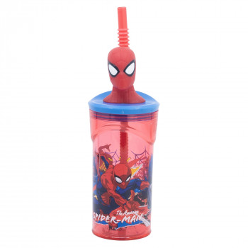Stor flašica sa 3D figurom 360ml, Spiderman 
