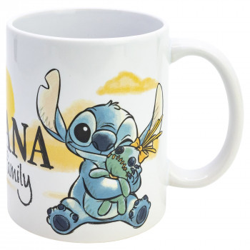 Stor keramička šolja, Stitch & Angel Ohana 