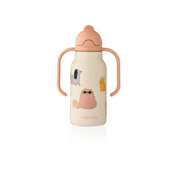 Liewood termos boca 250ml Kimmie,CatsandDogs/Sandy 