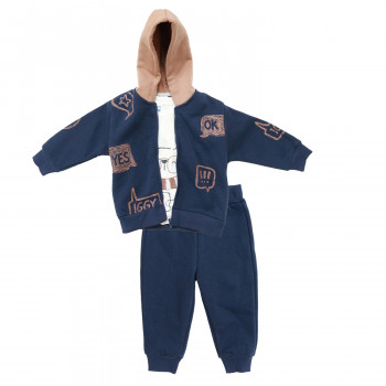 Iggy komplet 3/1 (duks, majica dr, d.deo), dečaci 