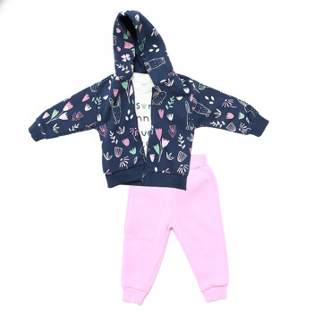 Iggy komplet 3/1 (duks,majica dr, d.deo),devojčice 