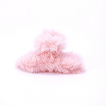 Be Cute Plišana šnala za kosu, roze 