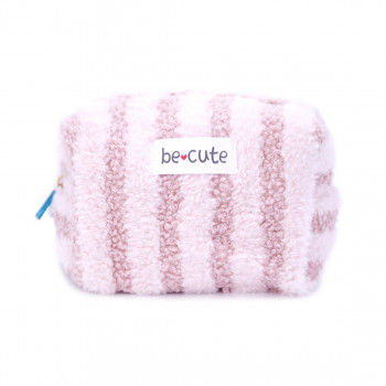 Be Cute plišani neseser roze M 