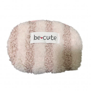 Be Cute plišani neseser roze S 