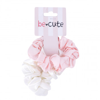 Be Cute satenske gumice za kosu set, 2kom 