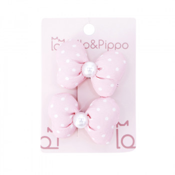 Lillo&Pippo, šnalice 2/1 za kosu mašna tufnice 