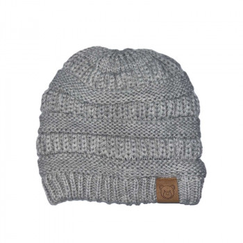 Lillo&Pippo zimska kapa, siva 48cm 