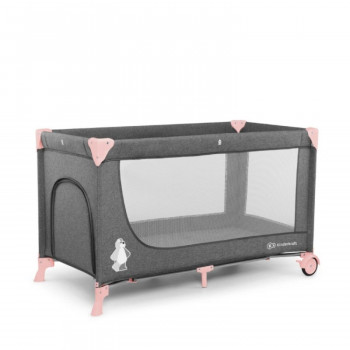 Kinderkraft prenosivi krevetac Joy Pink 