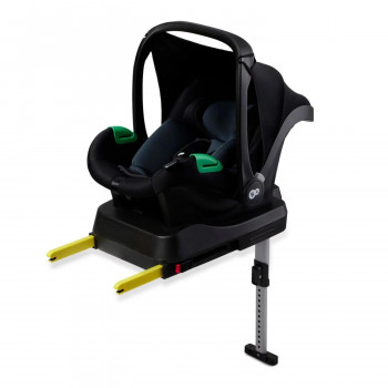 Kinderkraft a-s Mink Pro(40-75cm)i-size+baza Black 