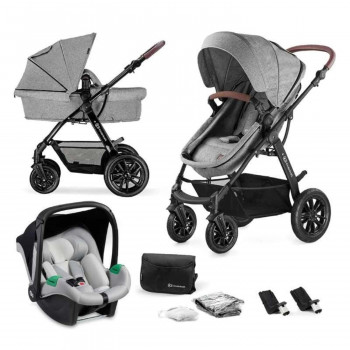 Kinderkraft trio sistem Moov Mink Pro Grey Melange 