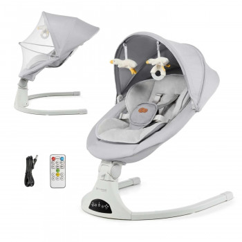 Kinderkraft ležaljka Tulsy Grey 