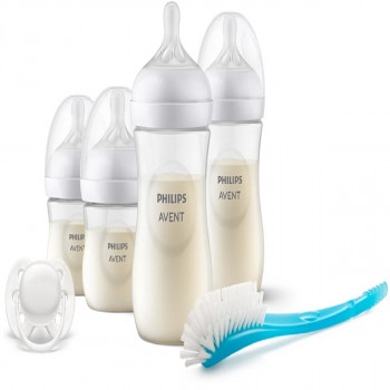 Avent set natural r flašice, varalica i četka 0710 