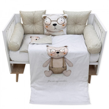 Lillo&Pippo punjena posteljina „Slatki snovi“ 