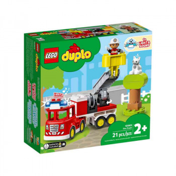 Lego duplo town fire truck 
