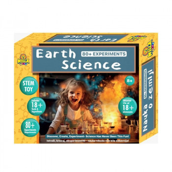 Eksperiment set nauka o zemlji 