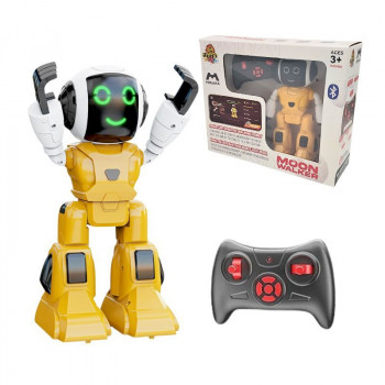 Robot moonwalker žuti 