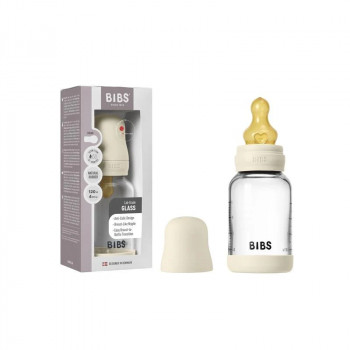 Bibs staklena flašica 120 ml Ivory 