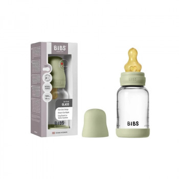 Bibs staklena flašica 120 ml Sage 