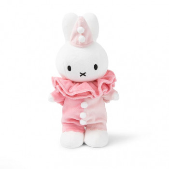 Miffy plišani zeka klovn 24cm Pink 