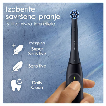 Oral-B iO 2 elek.čet. za zube, 1 glava,set, crna 