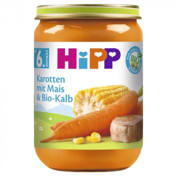 Hipp šarg.i kukuruz šeć. sa teletinom kašica 190g 