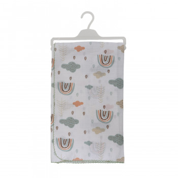 Lillo&Pippo prekrivač od muslina 80x90cm 