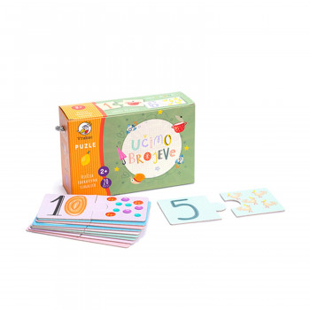Toddler puzzle učimo brojeve 