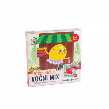 Astra puzzle vitaminići voćni mix 