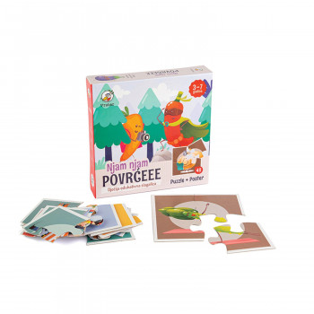 Astra puzzle njam njam povrće 