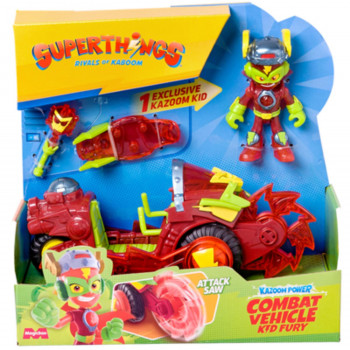 Supetthings S - Playset Combat vozilo - Fury 