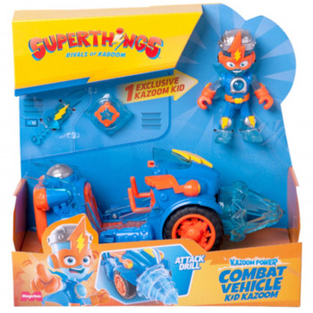 Supetthings S - Playset Combat vozilo - Kazoom 