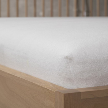 Stefan čaršav sa lastišem frotir beli, 60x120 