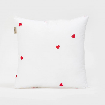Stefan ukrasni jastuk crveno srce, 40x40 