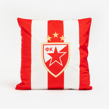 Stefan ukrasni jastuk Crven zvezda, 45x45cm 