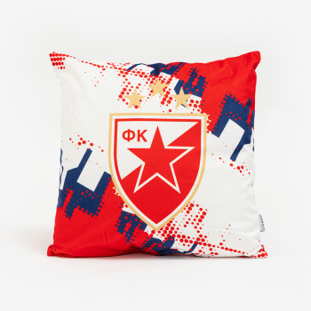 Stefan ukrasni jastuk Crven zvezda, 45x45cm 