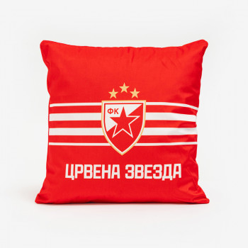 Stefan ukrasni jastuk Crven zvezda, 45x45cm 