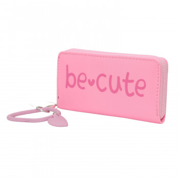 Be Cute novčanik, roze 19x9.5cm 