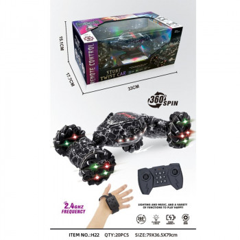 HK Mini akrobatski auto sa svetlom i muzikom 