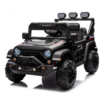 BBO džip na akumulator (12V), crni 