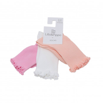 Lillo&Pippo čarape 3/1, devojčice 