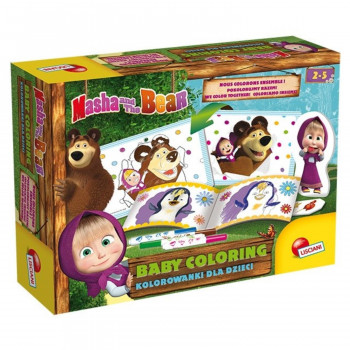 Maša i Meda Kreatvni Set za bojenje 