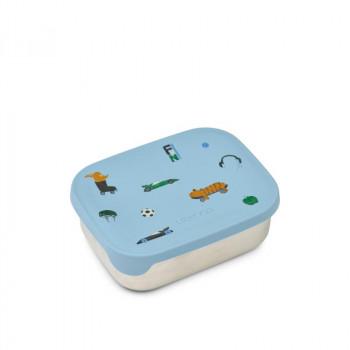 Liewood kutija za ručak Arthur,Fun/Beach blue 