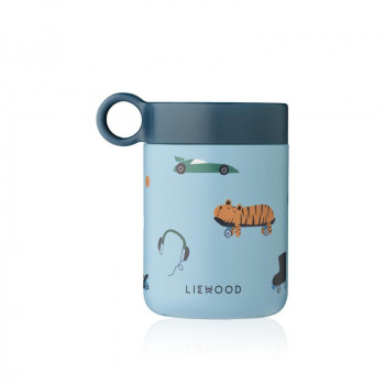 Liewood termos Kian,Fun / Beach blue 