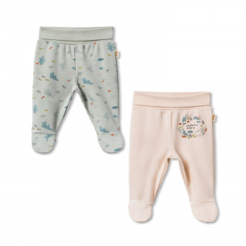 Baby Cosy pantalone sa stopicama, set 2/1, unisex 