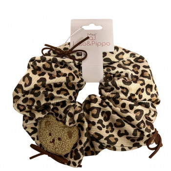 Lillo&Pippo gumica za kosu leopard 