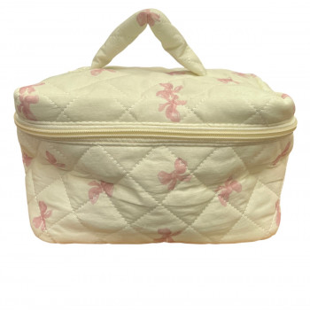 Be Cute neseser sa roze mašnicama 25*16*16cm 