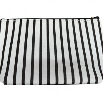 Be Cute neseser sa linijama crno beli 21*13*7cm 