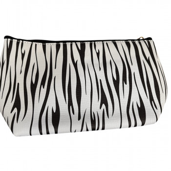 Be Cute neseser crno beli  21*13*7cm 