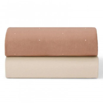 Snuz čaršaf za SnuzPod kolevku,Blush2kom 
