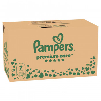 Pampers pelene Prem. Care monthly S7 15+kg 120kom 